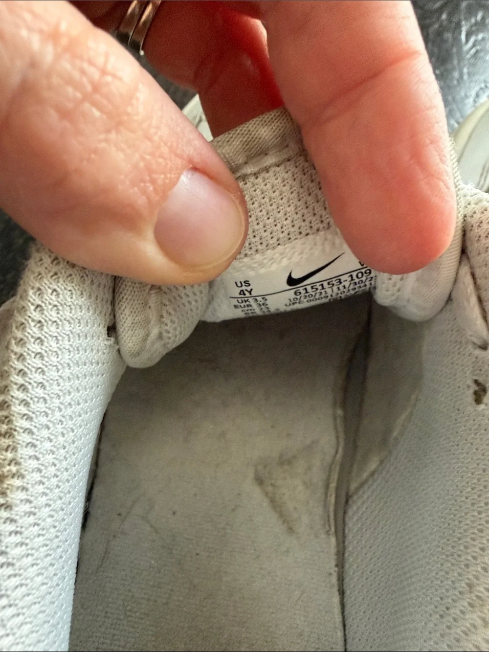 Nike Air Force Kids White Sneakers